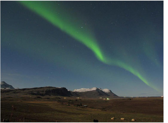 The Northern Lights in Iceland